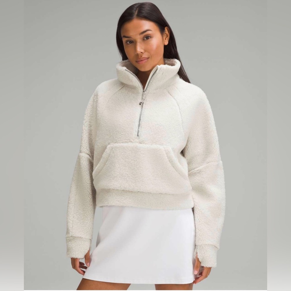 Lululemon Scuba Oversized Fleece Funnel Neck Jacket Brand New